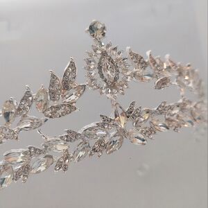 Crystal Fairy Princess Silver Gemstone Tiara NEW